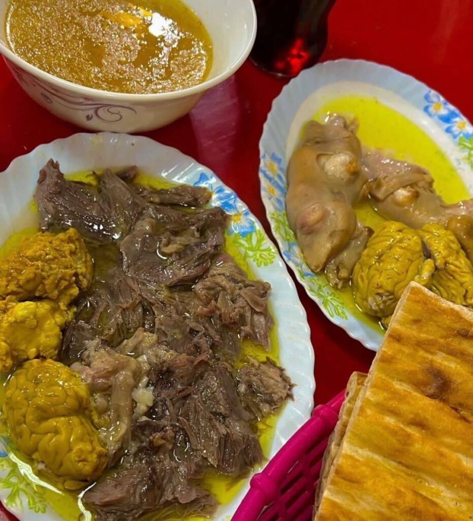 طرز تهیه کله پاچه و خواص ان