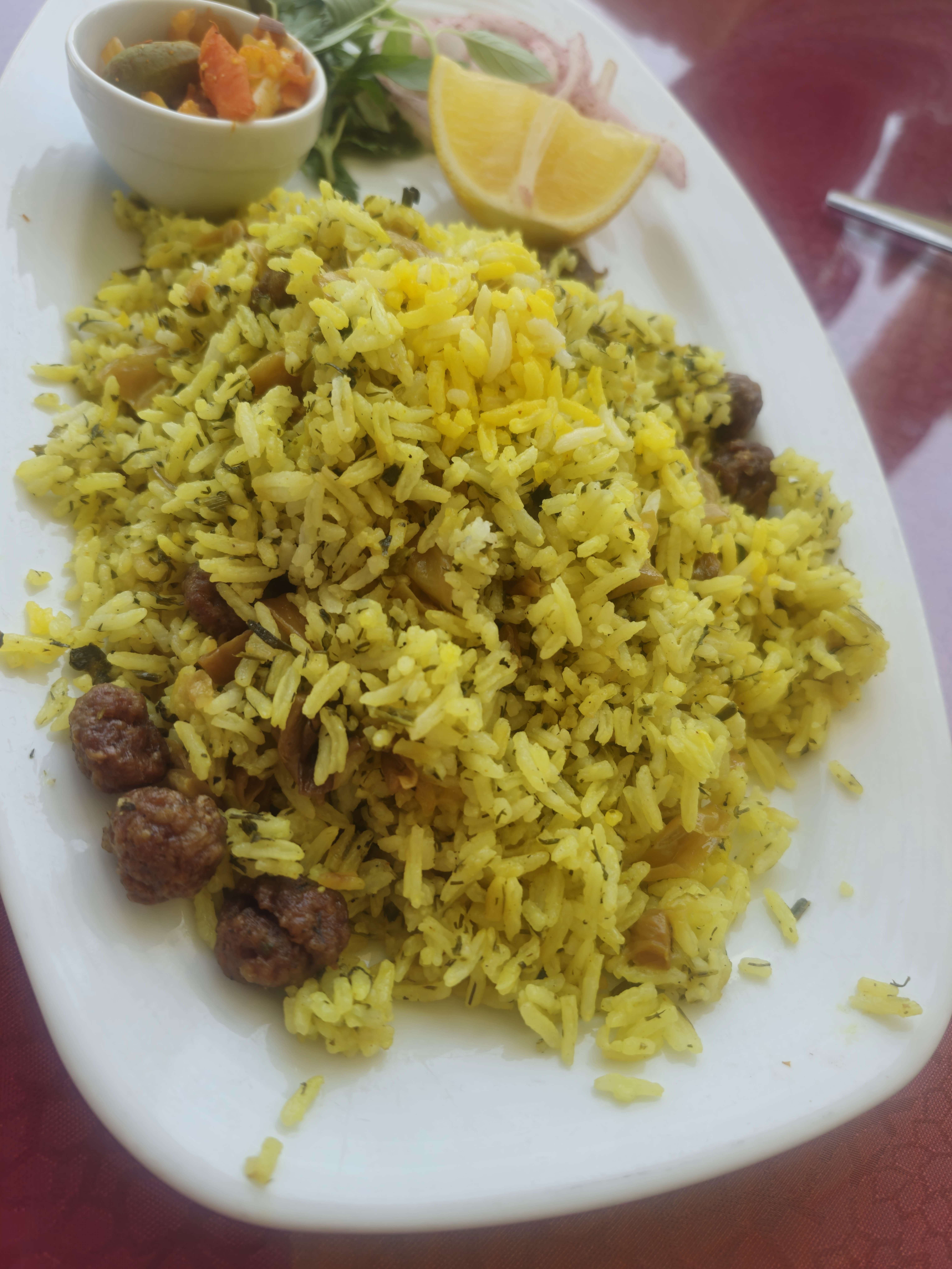 طرز تهیه کلم پلو شیرازی اصل