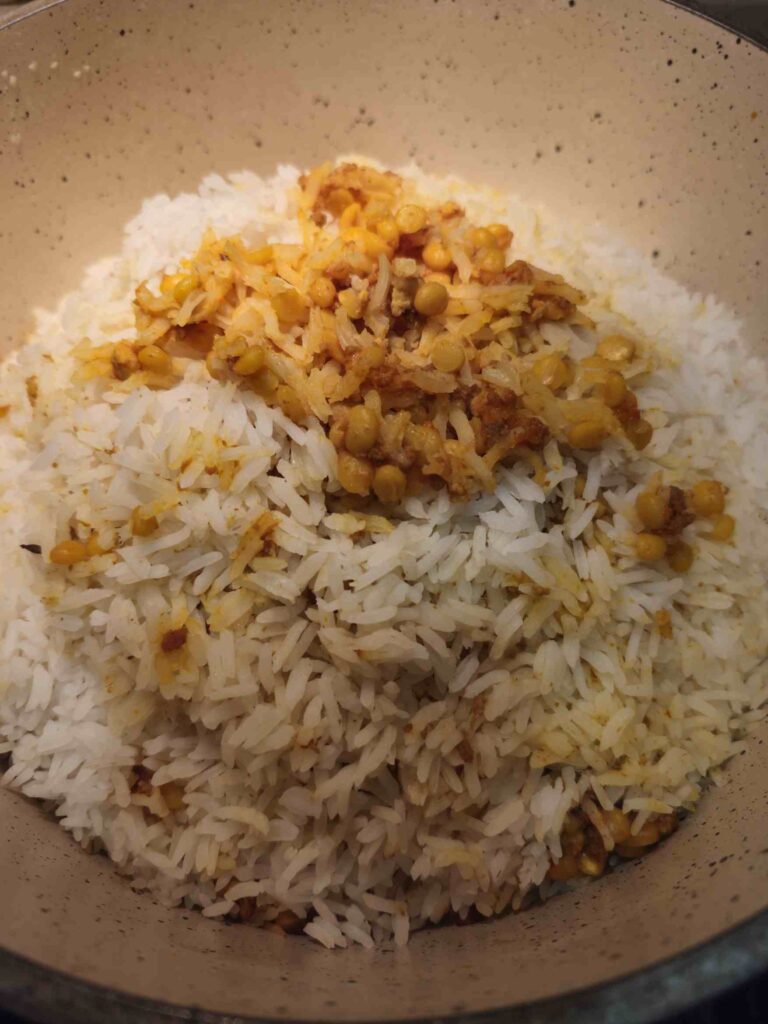 طرز تهیه قیمه لاپلو مجلسی