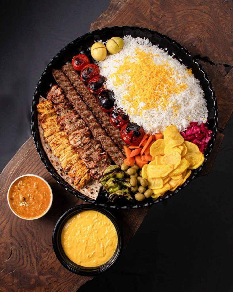 سینی کباب اصیل ایرانی