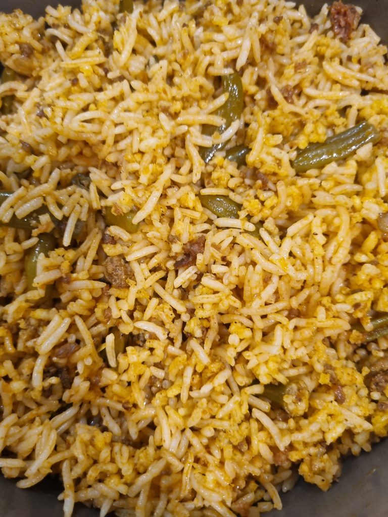 لوبیا پلو