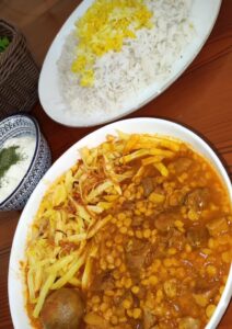 طرز تهیه خورشت قیمه