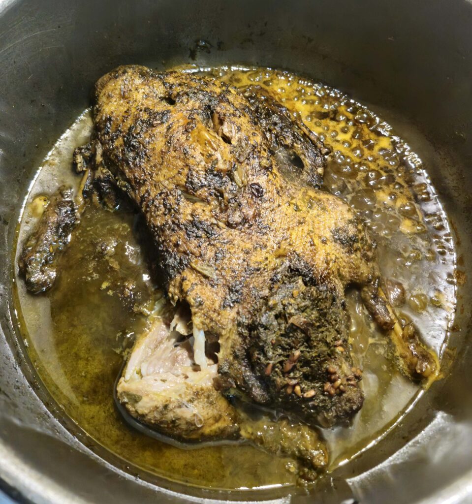 طرز تهیه اردک شکم پر